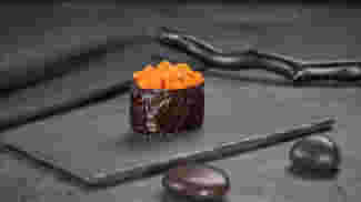 Блюдо Гункан Сяке меню Суши Мастер Гункан Сяке меню Суши Мастер